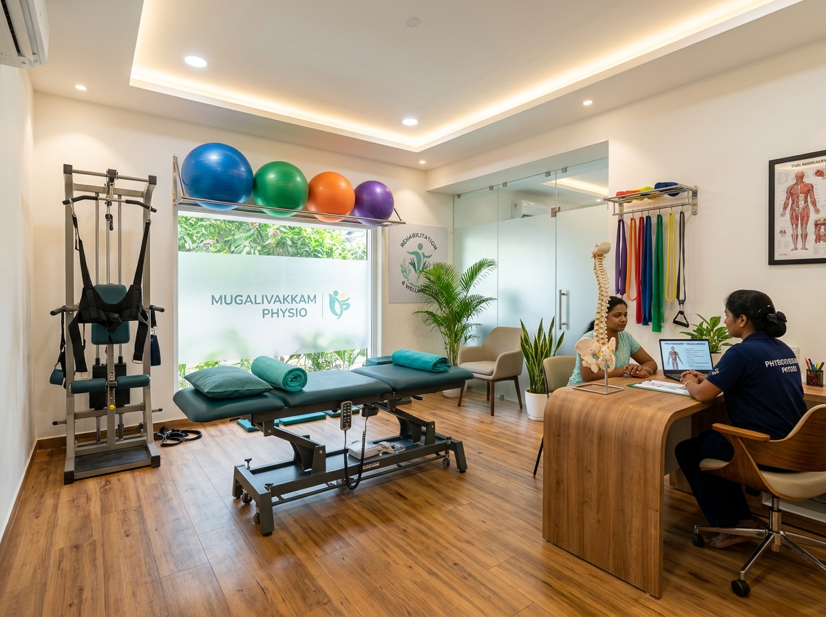 Physiotherapy session