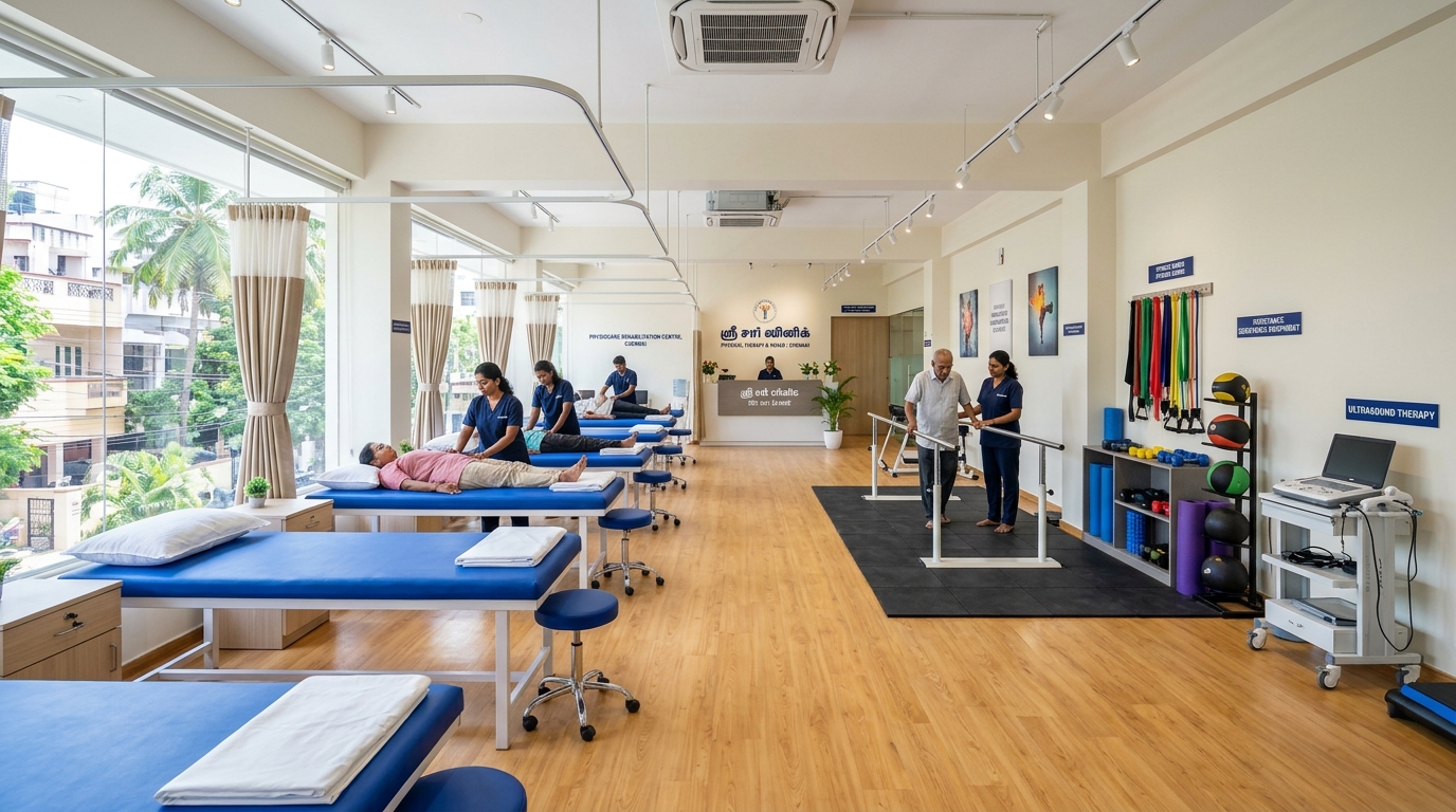 Physiotherapy session